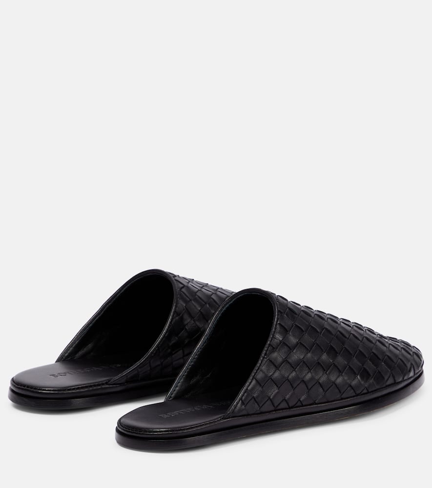 Bottega Veneta Intrecciato leather slippers