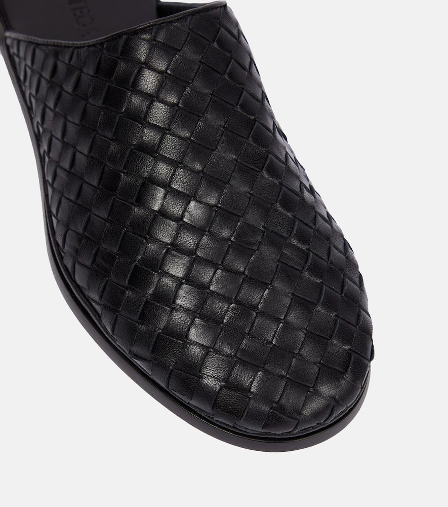 Bottega Veneta Intrecciato leather slippers