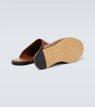 Bottega Veneta Intrecciato leather slippers