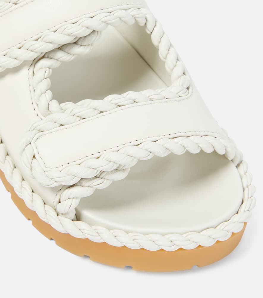 Bottega Veneta Jack braided leather sandals