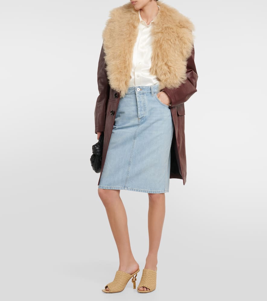 Bottega Veneta Knot leather mules