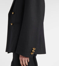 Bottega Veneta Knot striped wool blazer