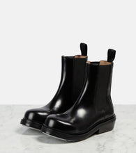 Bottega Veneta Leather Chelsea boots