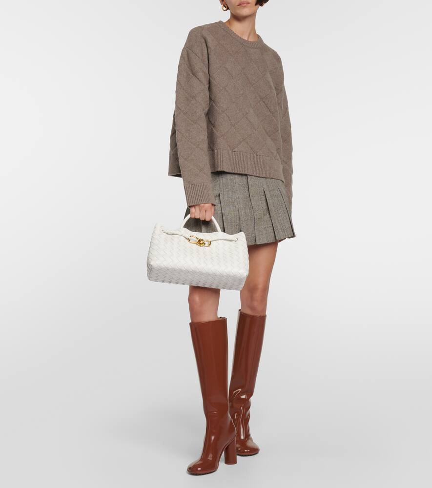 Bottega Veneta Leather knee-high boots