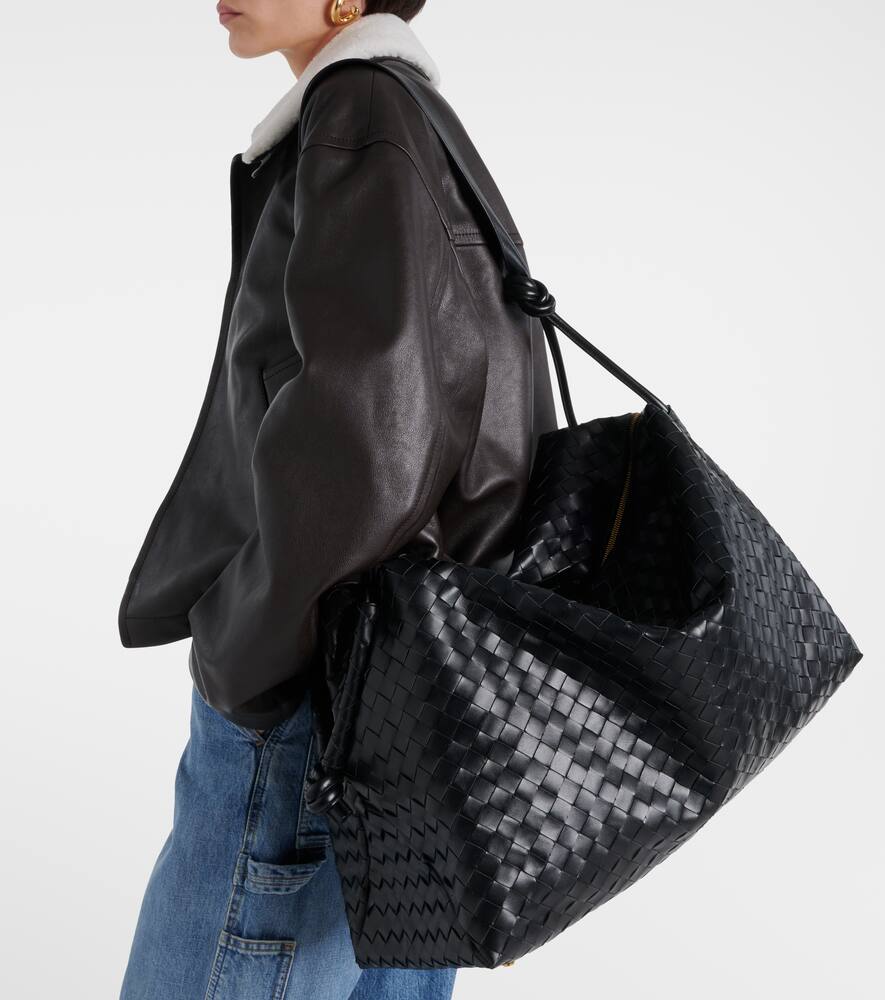 Bottega Veneta Loop Large leather duffel bag