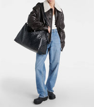 Bottega Veneta Loop Large leather duffel bag