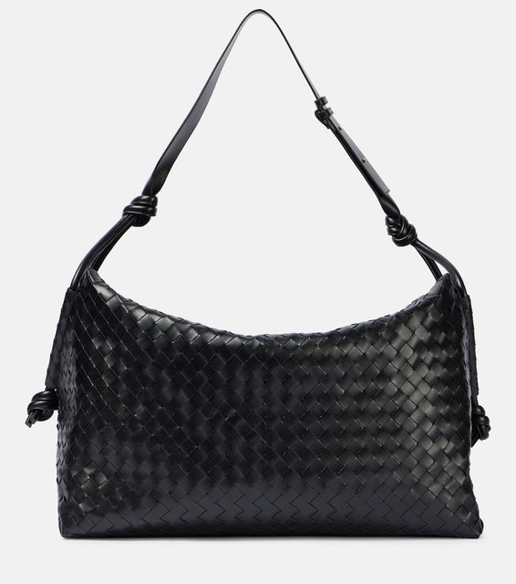 Bottega Veneta Loop Large leather duffel bag. Shop Bottega Veneta Shoulder Bags for women now.