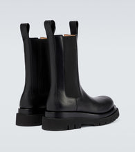 Bottega Veneta Lug leather ankle boots