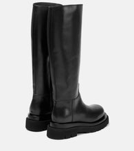 Bottega Veneta Lug leather knee-high boots