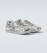 Bottega Veneta Orbit metallic-effect sneakers