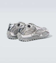 Bottega Veneta Orbit metallic-effect sneakers