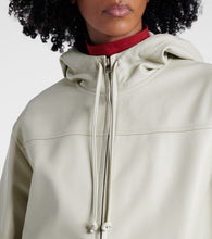 Bottega Veneta Oversized leather jacket