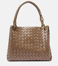Bottega Veneta Parachute Large leather shoulder bag. Shop Bottega Veneta Tote Bags for women now.