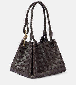 Bottega Veneta Parachute Small Intrecciato leather shoulder bag