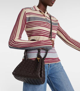 Bottega Veneta Parachute Small Intrecciato leather shoulder bag