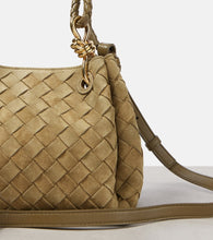 Bottega Veneta Parachute Small suede shoulder bag