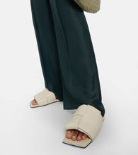 Bottega Veneta Patch leather slides
