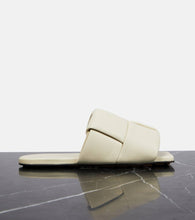 Bottega Veneta Patch leather slides