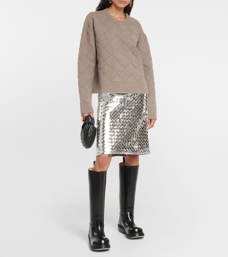 Bottega Veneta Patent leather knee-high boots