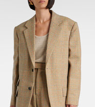Bottega Veneta Prince of Wales check blazer