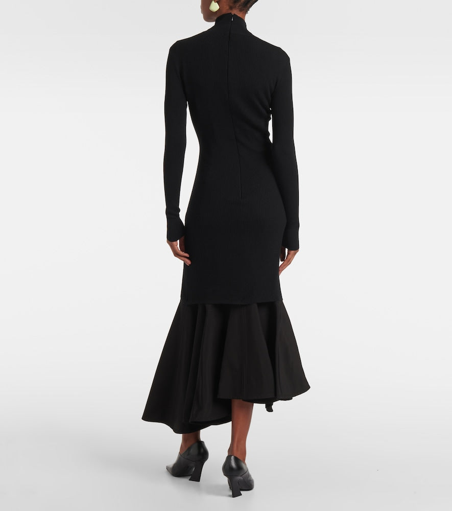 Bottega Veneta Ruffled midi dress