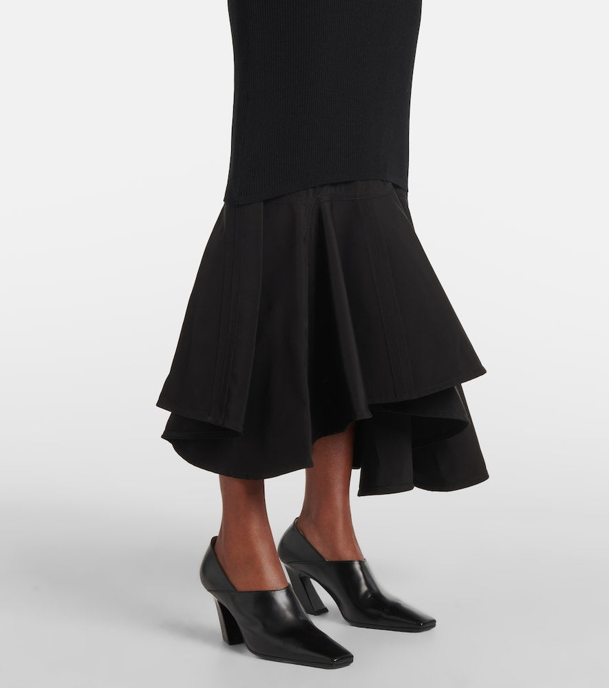 Bottega Veneta Ruffled midi dress
