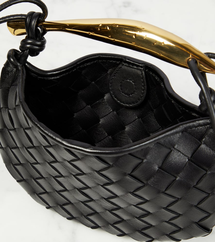 Bottega Veneta Sardine Baby Intrecciato leather shoulder bag