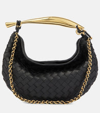 Bottega Veneta Sardine Chain Intrecciato leather shoulder bag - Bottega Veneta 沙丁鱼链 Intrecciato 皮革单肩包