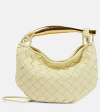 Bottega Veneta Sardine Intrecciato Baby leather shoulder bag. Shop Bottega Veneta Top-Handle Bags for women now.