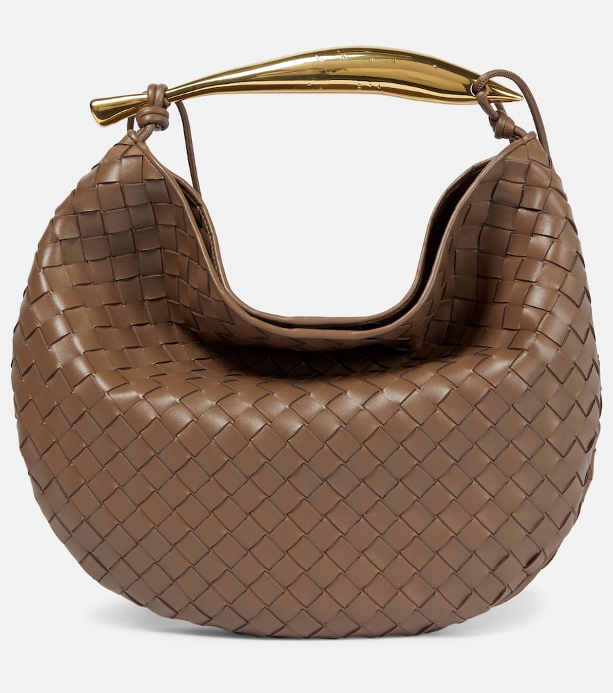 Bottega Veneta Sardine Intrecciato Large leather tote bag. Shop Bottega Veneta Shoulder Bags for women now.