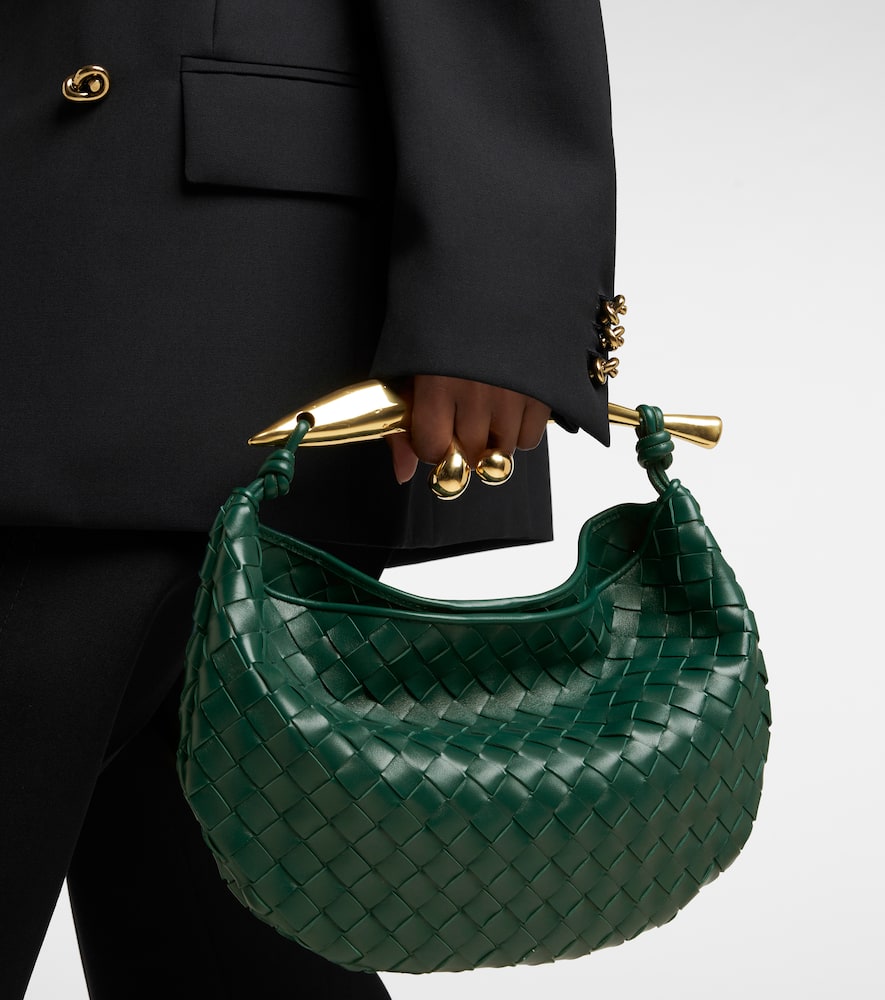Bottega Veneta Sardine Intrecciato leather shoulder bag