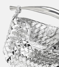 Bottega Veneta Sardine Intrecciato mirrored leather tote bag