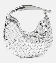 Bottega Veneta Sardine Intrecciato mirrored leather tote bag