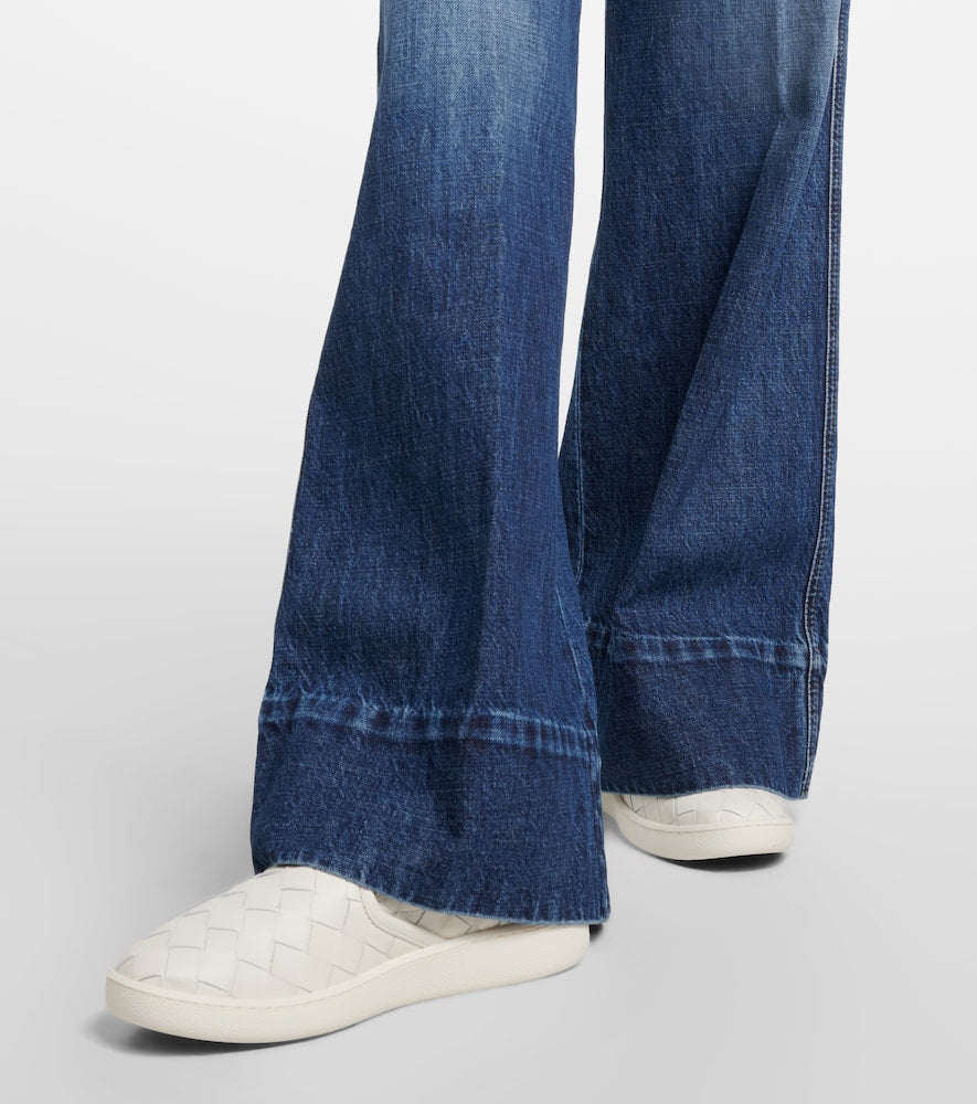 Bottega Veneta Sawyer leather slip-on sneakers