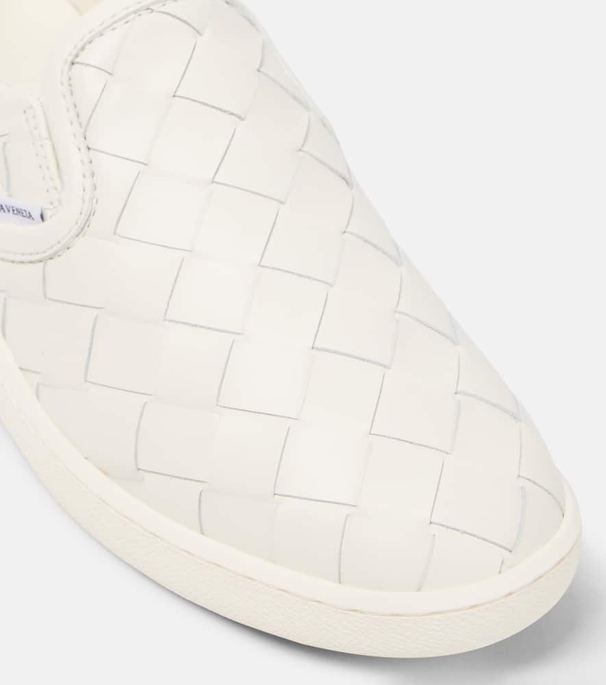 Bottega Veneta Sawyer leather slip-on sneakers