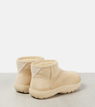 Bottega Veneta Snap Mini shearling-lined suede ankle boots