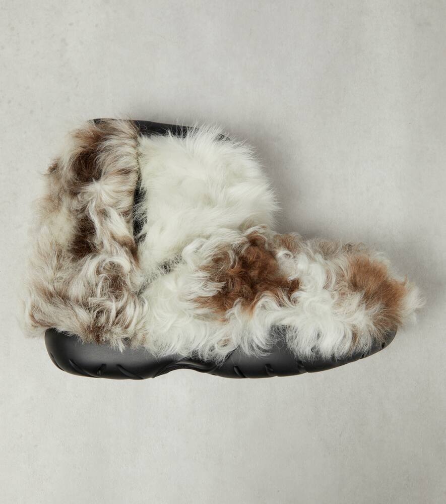 Bottega Veneta Snap shearling ankle boots