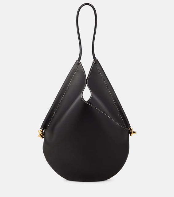 Bottega Veneta Solstice Medium leather shoulder bag. Shop Bottega Veneta Shoulder Bags for women now.