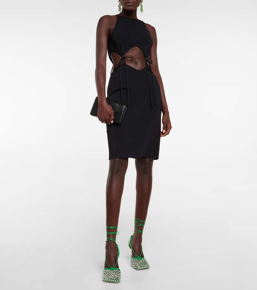 Bottega Veneta Sparkle Stretch embellished pumps