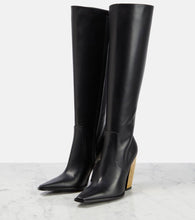 Bottega Veneta Tex leather knee-high boots