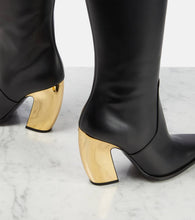 Bottega Veneta Tex leather knee-high boots