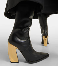 Bottega Veneta Tex leather knee-high boots