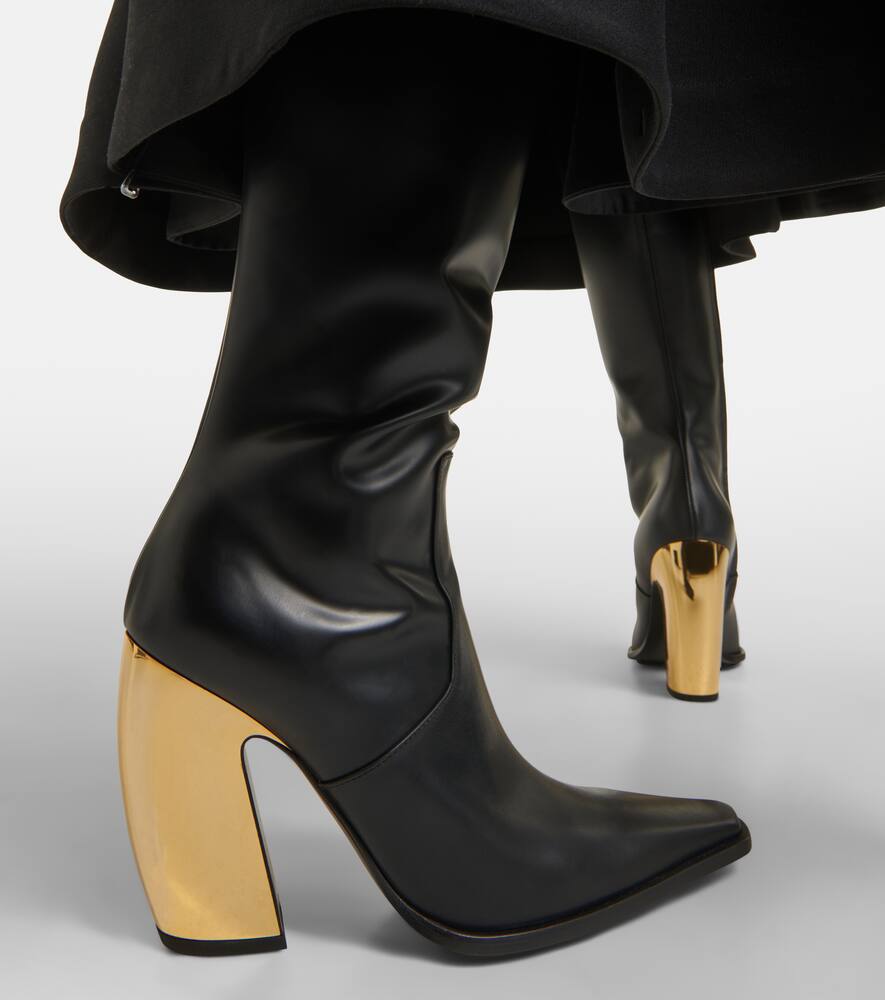 Bottega Veneta Tex leather knee-high boots