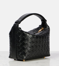 Bottega Veneta Wallace Mini Intrecciato leather shoulder bag