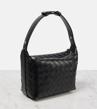 Bottega Veneta Wallace Mini Intrecciato leather shoulder bag