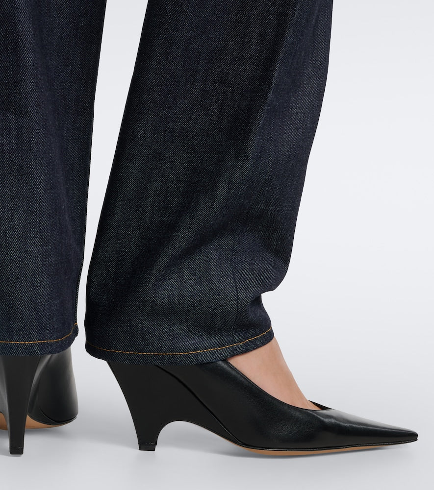 Bottega Veneta Adut leather pumps in Black - High-Heel Pumps