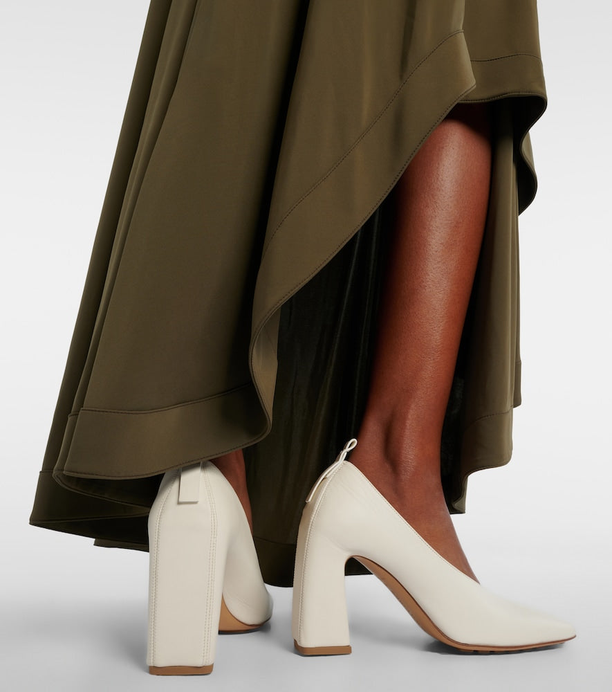 Bottega Veneta Allegra leather pumps (White) - High-Heel Pumps