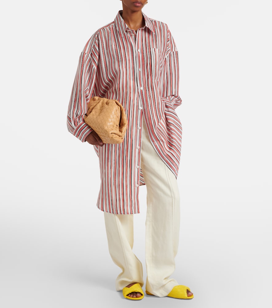 Yellow Bottega Veneta Blink Intrecciato leather slides - Slides