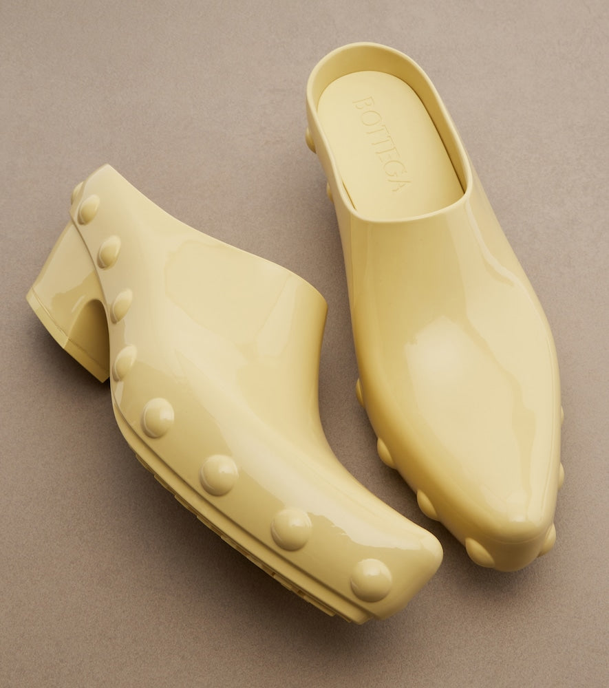 Yellow Bottega Veneta Gondola mules - Mid Heel Pumps