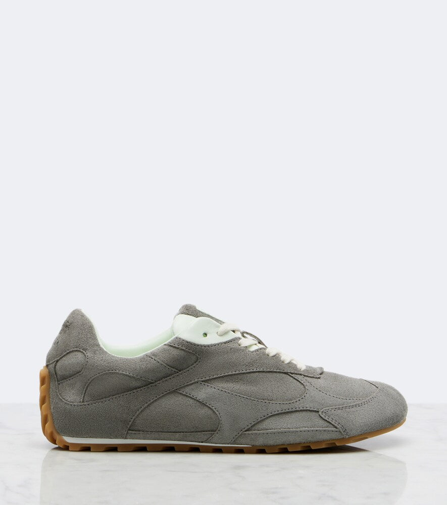 Bottega Veneta Orbit Flash suede sneakers - Grey Low-Top Sneakers